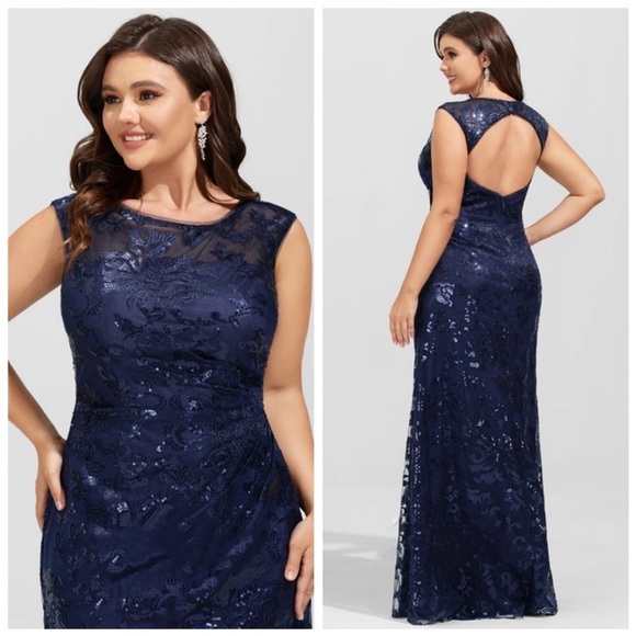 JJs House Dresses Jjs House Sequin Evening Gown Formal Dress
